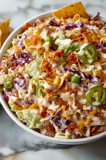 Frito Cowboy Cabbage Salad