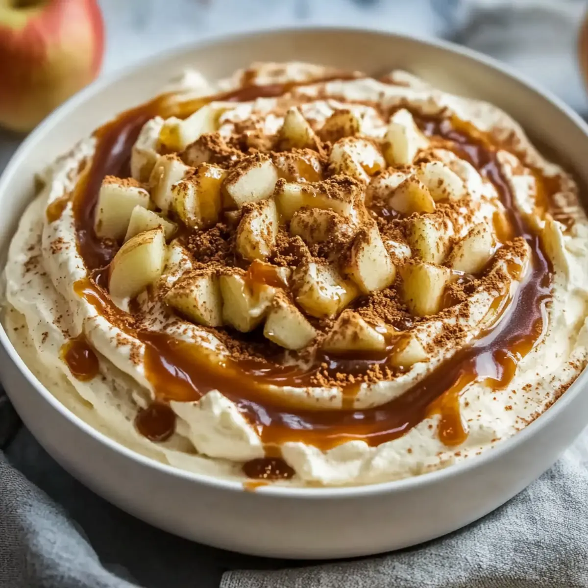 Caramel Apple Cheesecake Dip