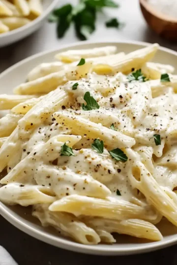 White Sauce Penne Pasta