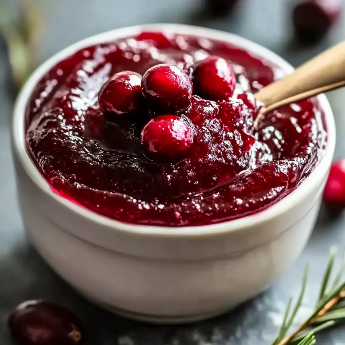 Crock Pot Cranberry Butter