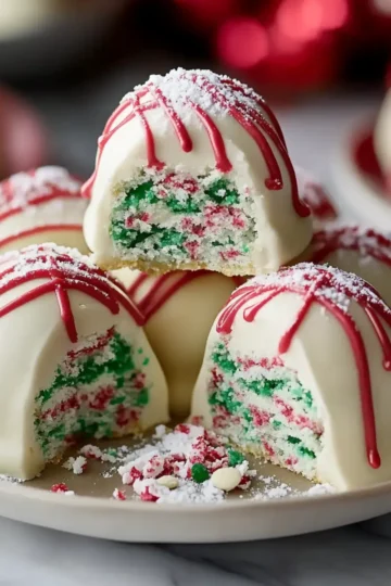 Little Debbie Christmas Tree Cake Truffles