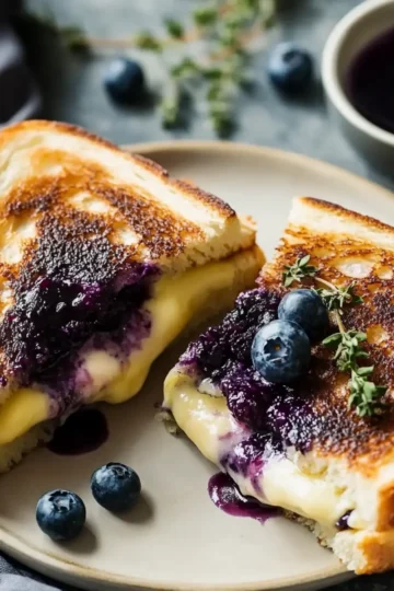 Blueberry Grilled Cheese