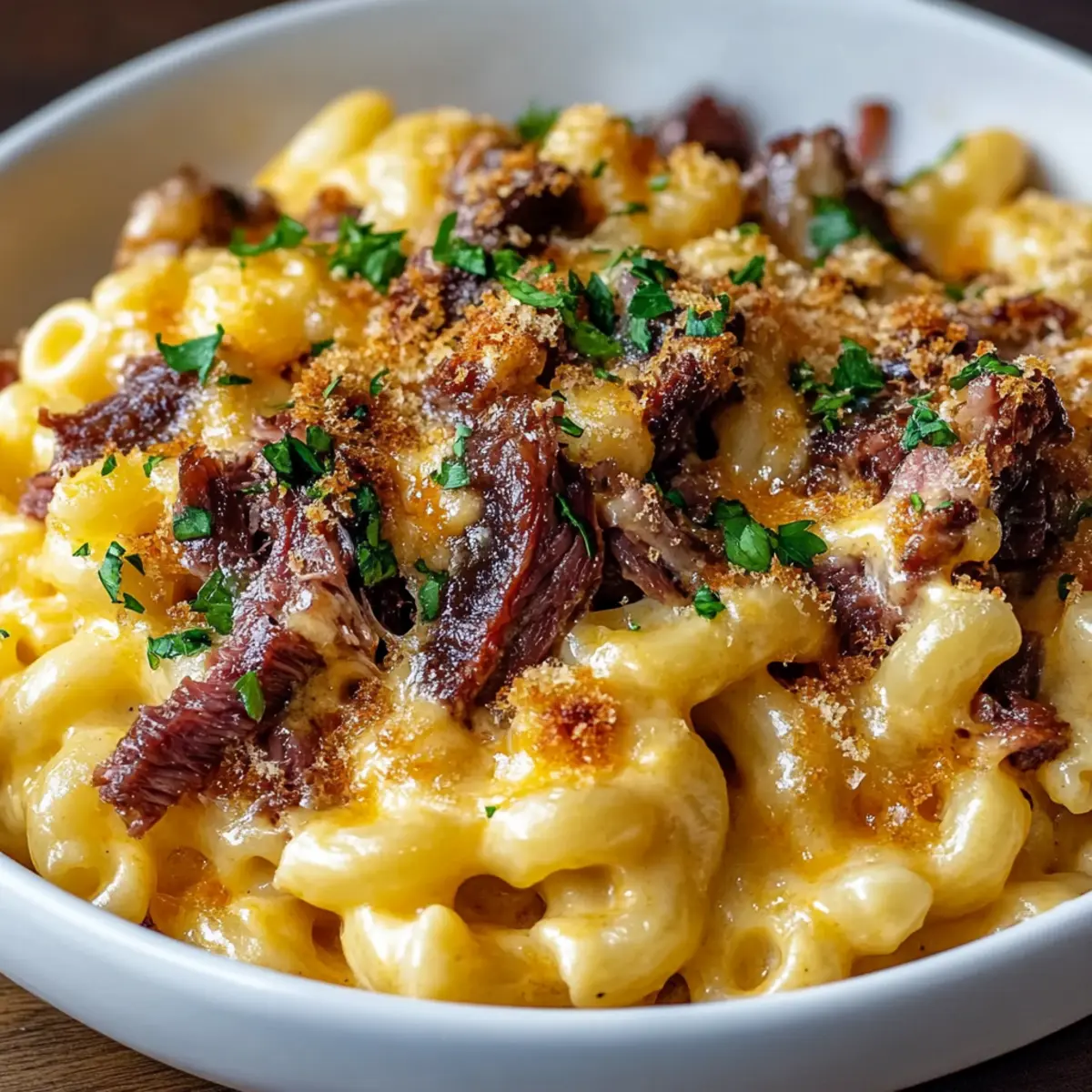 Brisket Mac and Cheese