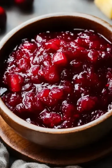 Pineapple Cranberry Sauce