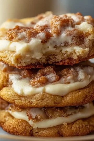 Apple Pie Cheesecake Cookies