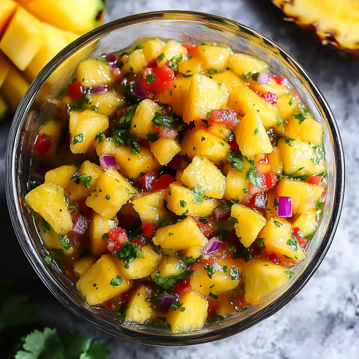 Pineapple Mango Salsa