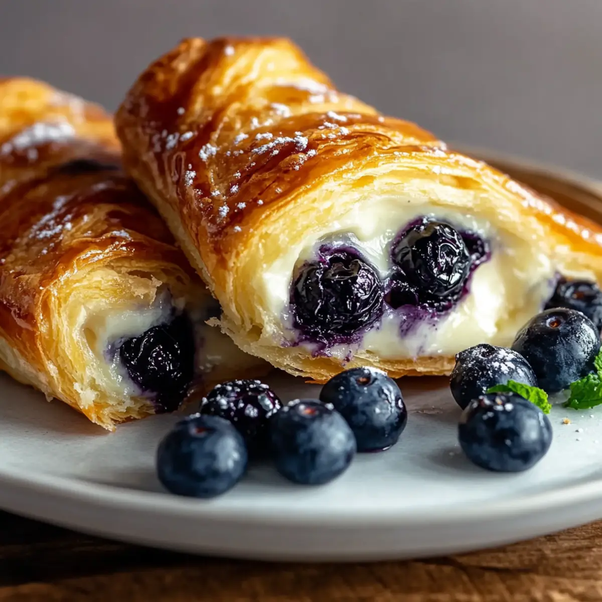 Blueberry Cheese Danish