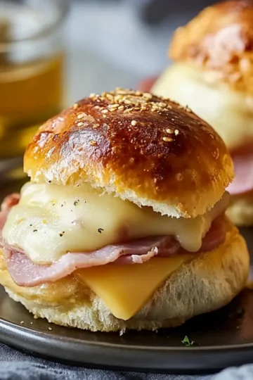Ham and Cheese Sliders