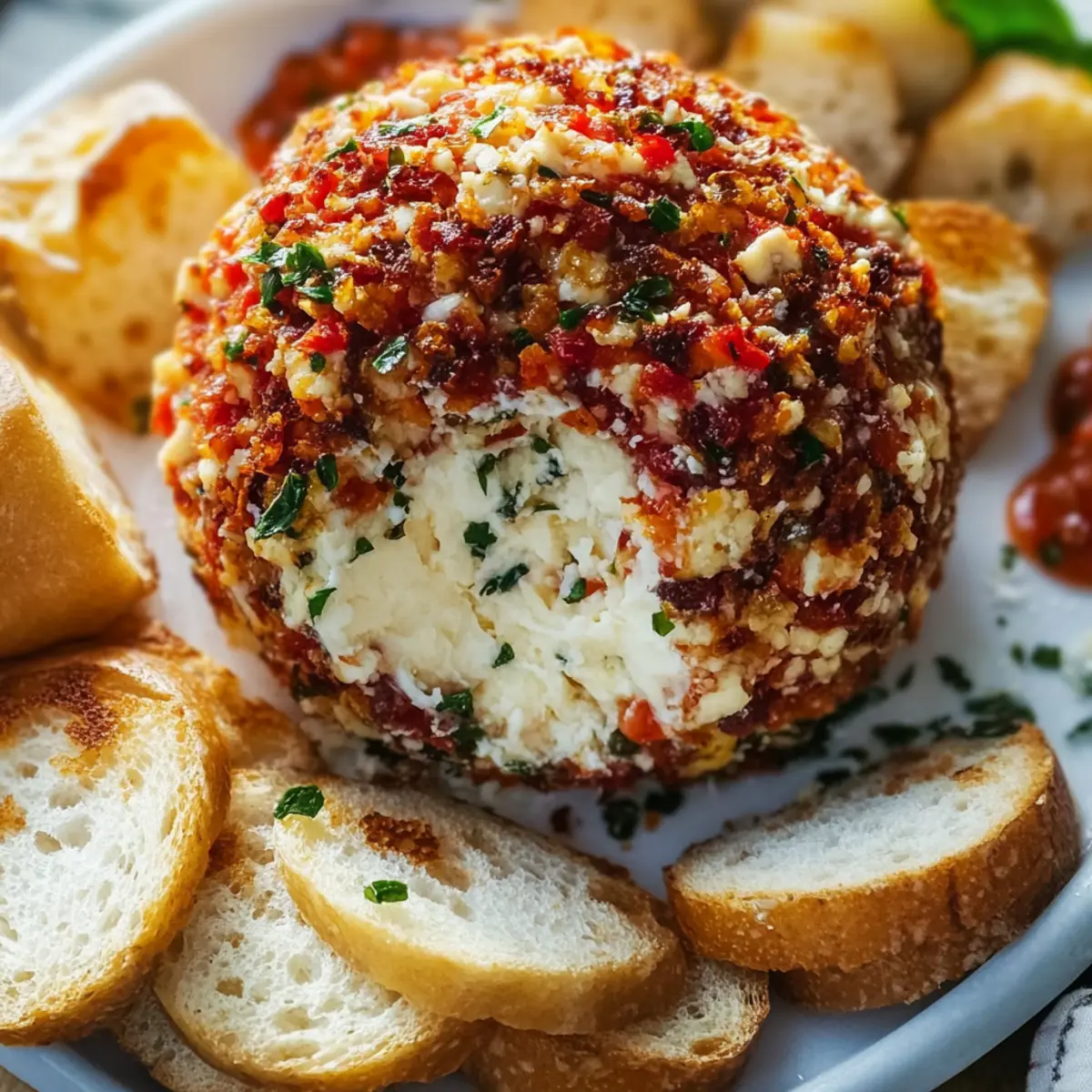 Bruschetta Cheese Ball