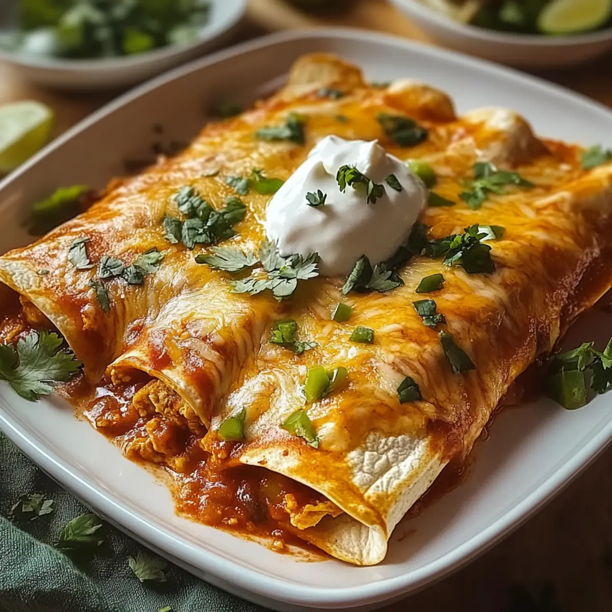 Chicken Enchiladas