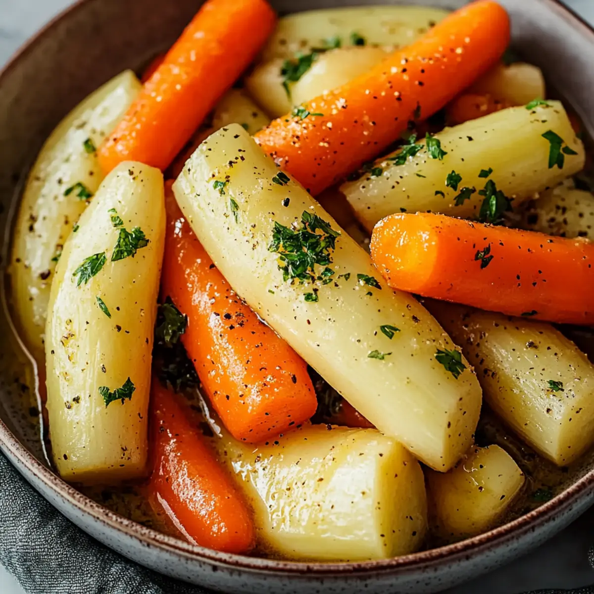 Instant Pot Parsnips and Carrots