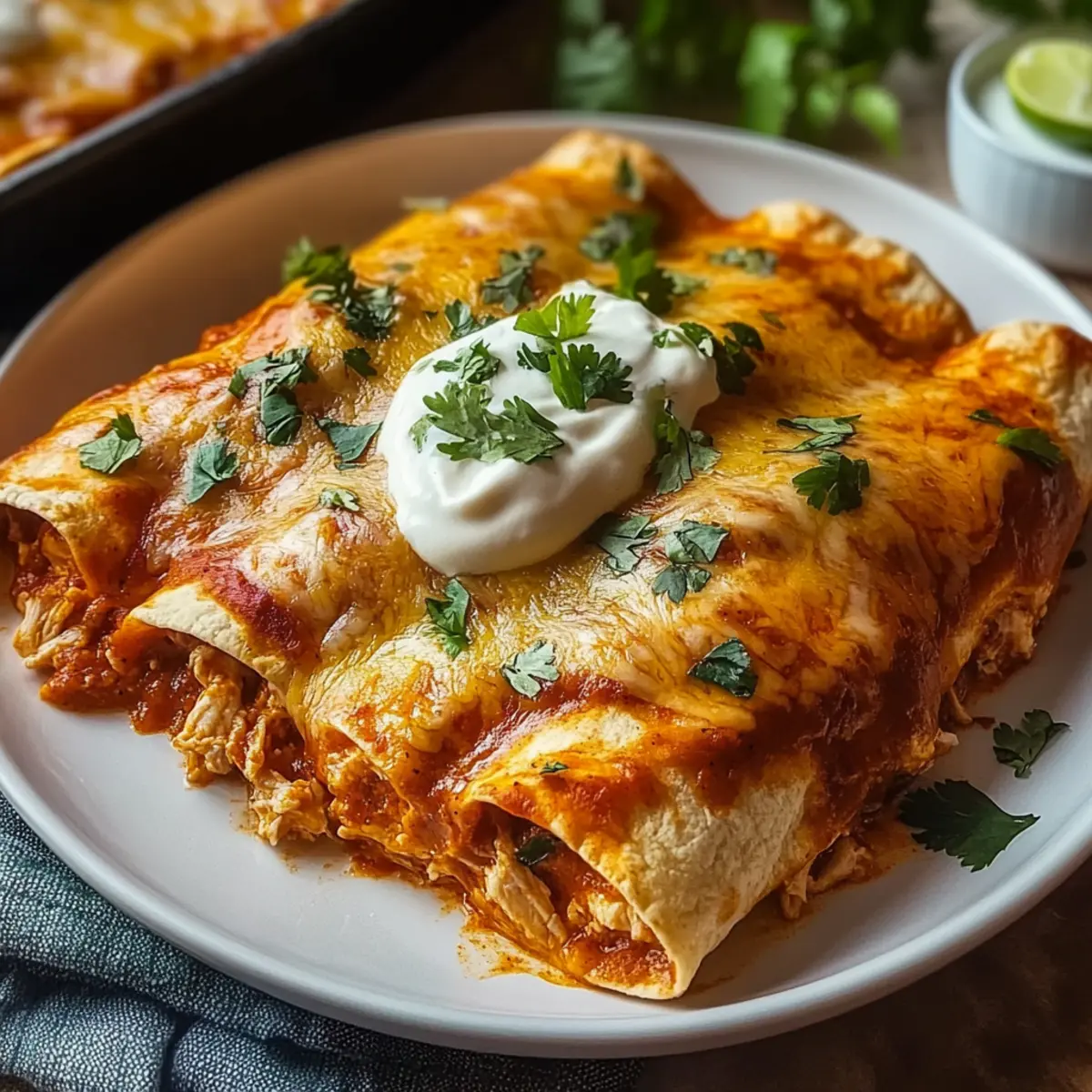 Chicken Enchiladas