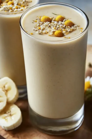 Banana Chamomile Tea Smoothie